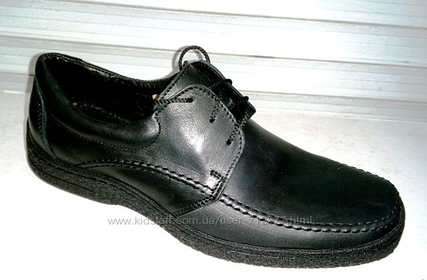 Распродажа остатков Konors мужские туфли полностью из натуральной кожи
