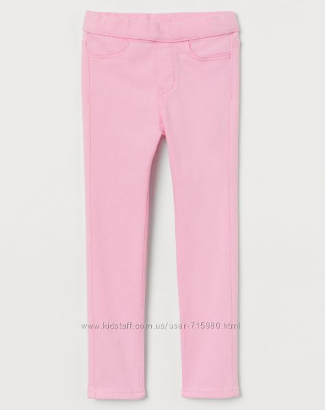 Брюки треггинсы штаны H&M для девочки, размер 7-8, 8-9 лет
