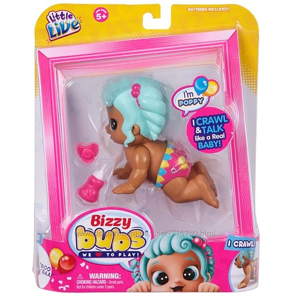 Little Live Bizzy Bubs Single Pack - Poppy