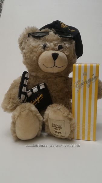 Коллекционная игрушка мишка Giorgio Beverly Hills