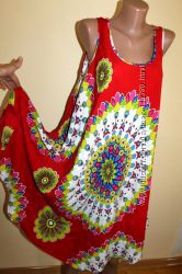Free size. Яркое и стильное платье - сарафан 100 rayon. Made in India