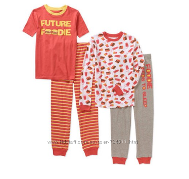 Набор пижам 4-5 лет Jammiz из США, 100  хлопок