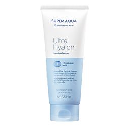 Увлажняющая пенка MISSHA Super Aqua Ultra Hyalron Cleansing Foam
