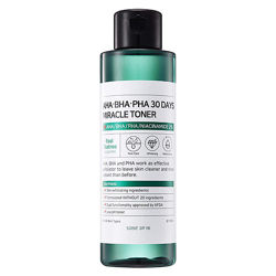 Кислотный очищающий тонер Some By Mi AHA-BHA-PHA 30 Days Miracle Toner