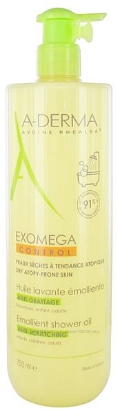 A-Derma Exomega Emollient Cleansing Oil and Bath