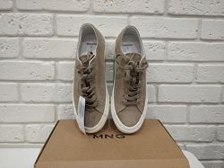 Замшевые кеды Mango