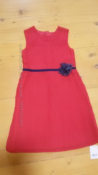 Плиссированное платье Mothercare р128