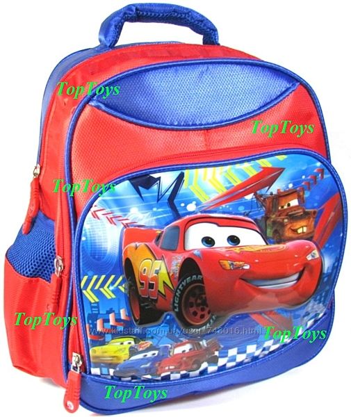 Рюкзак ранец для Мальчика школьный Молния Маккуин, Тачки McQueen Cars 
