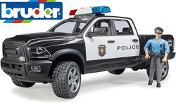 Полицейский пикап Dodge RAM 2500 с фигуркой Bruder 02505 