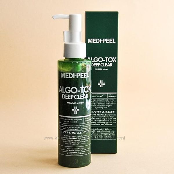 Гель-пенка для глубокого очищения кожи Medi-peel Algo-tox Deep Clear
