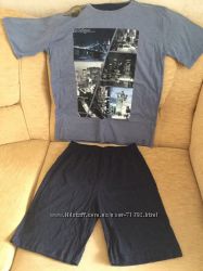 Комплект набор пижама шорты футболка cornette bridge размер м
