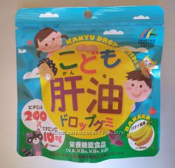 Рыбий жир витамины для детей UNIMAT RIKEN Япония в наличии