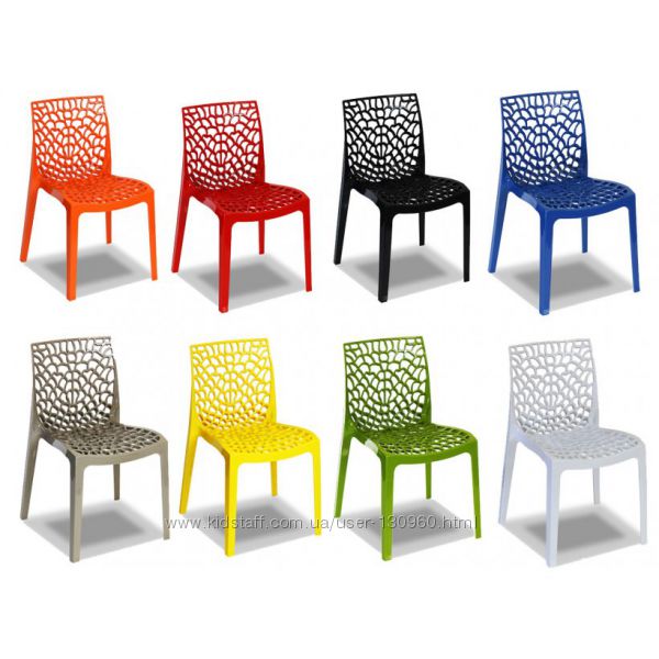 Пластиковые стулья и кресла Grand Soleil Италия. Большой выбор.