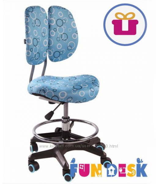 Детское кресло FunDesk SST6 Blue - лучший выбор для обычного стола