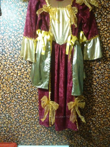 Карнавальный костюм-платье принцессы, королевы