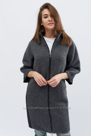 Шикарное демисезонное пальто prunel- 455 Жаклин