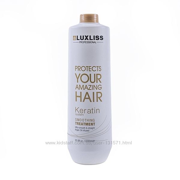 Кератин для волос luxliss keratin smoothing treatment 1000мл.