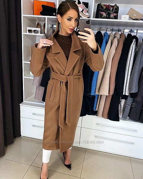 Пальто кашемир, твид