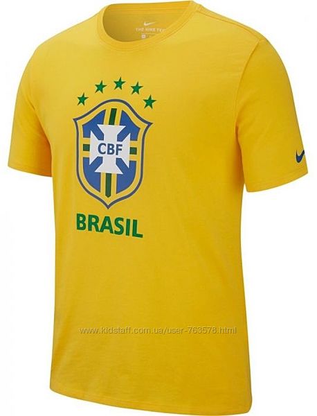 Футболка Nike Fff Squad Tee Brasil 908367-749