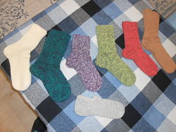 Носки-ручная работа-шерсть, кашемир 