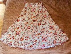 Стильная льняная юбка