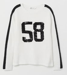 Тёплые свитера H&M для девочек подростков