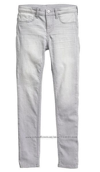 Суперстрейчевые джинсы скинни H&M