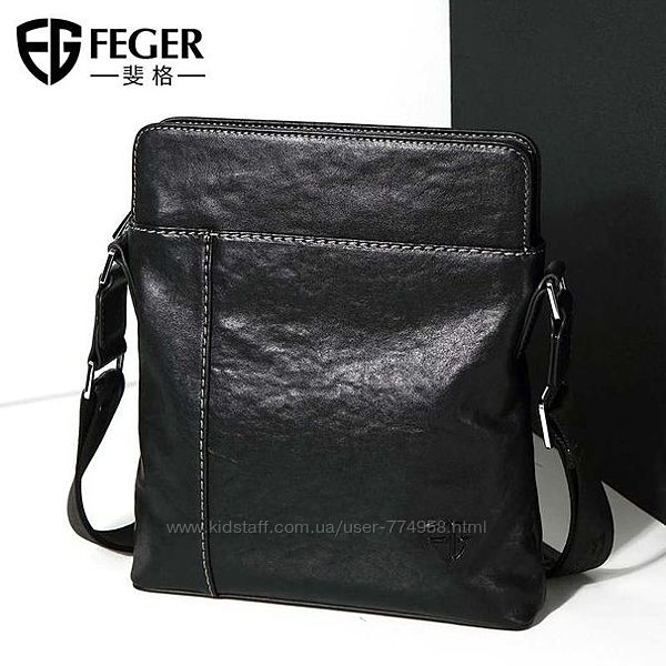 Чоловіча шкіряна сумка FEGER