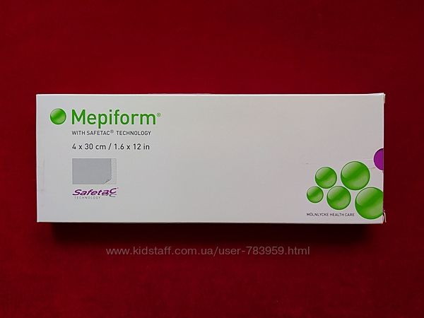 Mepiform Мепиформ 4 х 30 см  пластырь от шрамов и рубцов