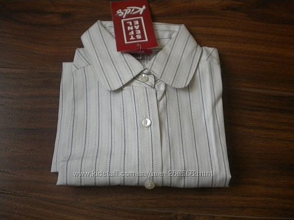 Хлопковая рубашка блуза фирмы Stefanel