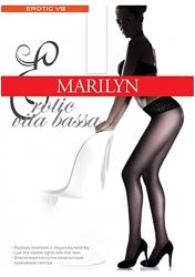 Колготки Marilyn Erotic с кружевным поясом