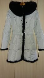 Куртка пуховик с норкой 34 размер С-ка Snow Classik