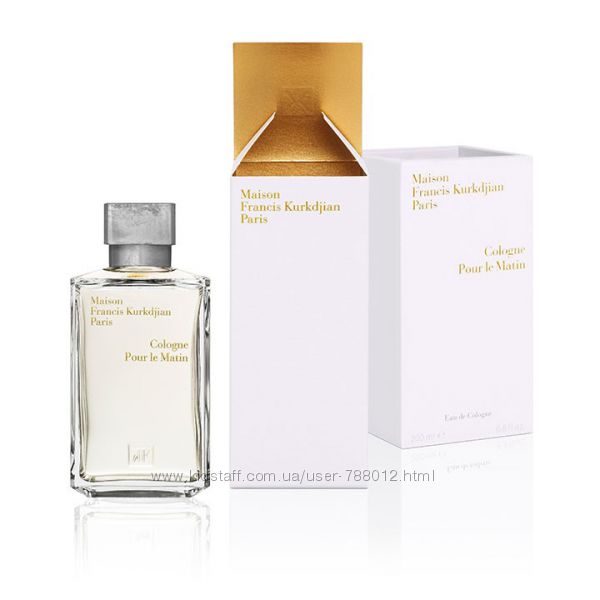 Maison Francis Kurkdjian Cologne Pour Le Matin Распив . Оригинал