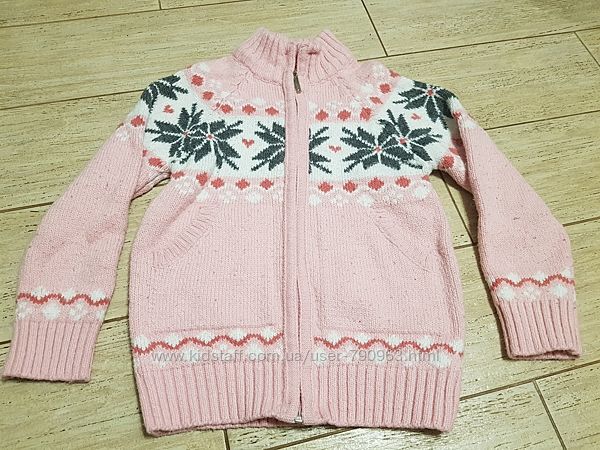 Тёплая кофта для девочки