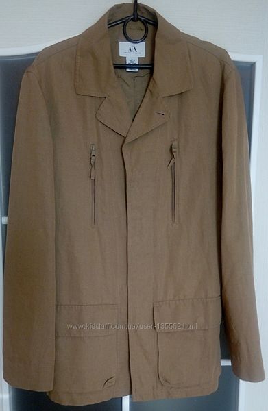 Демисезонная котоновая куртка Armani Exchange