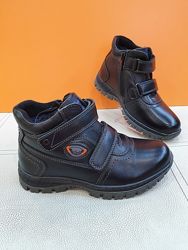 Кожаные зимние ботинки KangFu 31р T806-2