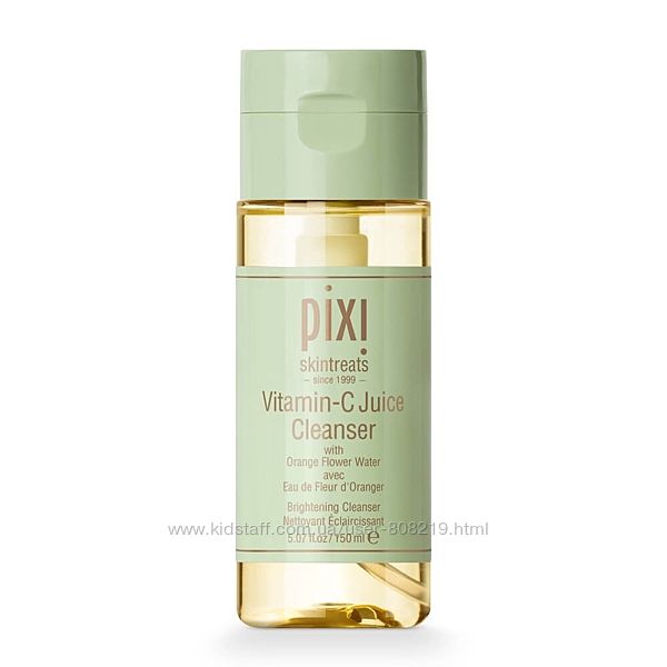 Очищающая вода pixi vitamin-c juice cleanser  150ml 