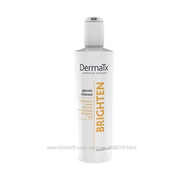 DERMATX  Антивозрастное очищающее средство с гликолевой кислотой, 200 мл