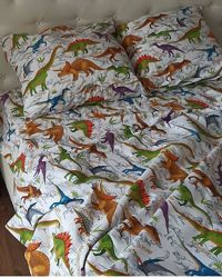 Комплект постельного белья Динозавры