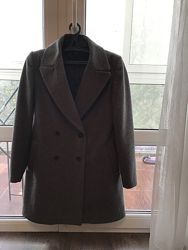 Пальто Zara, M, 60 шерсти 