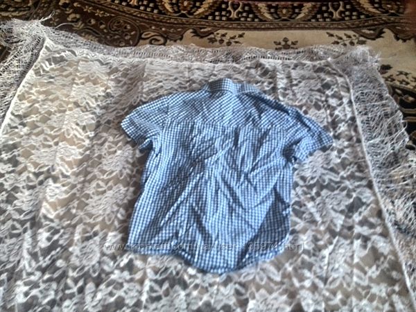 Рубашка для мальчика 4-5 лет короткий рукав фирма H&M