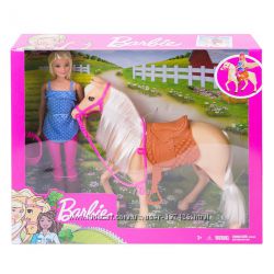 Барби с лошадкой Прогулка верхом Barbie Horse and Doll