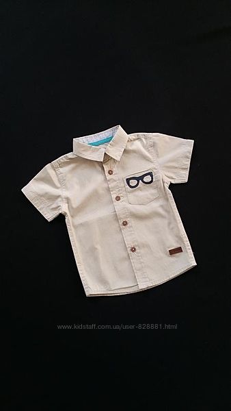 Рубашки с коротким рукавом LC Waikiki на 9-18 месяцев, размеры 80-89