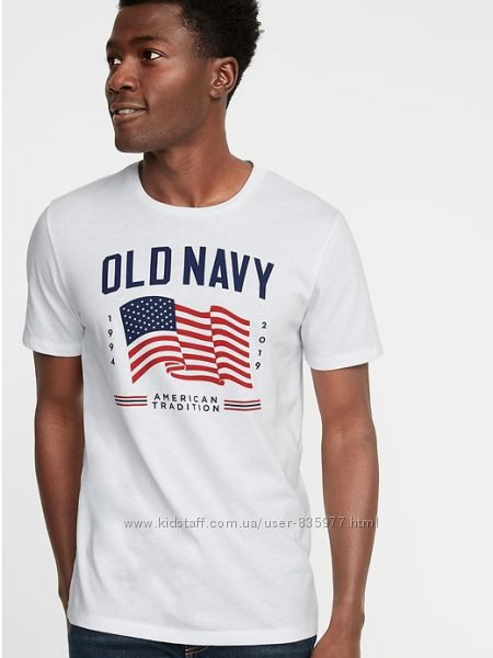 Мужская футболка Олд Неви Old Navy С, М, Л. В наличии.