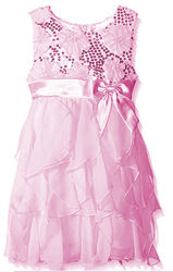 Наряднjt платье на праздник ТМ American princess, розовое 1-3 года 3т