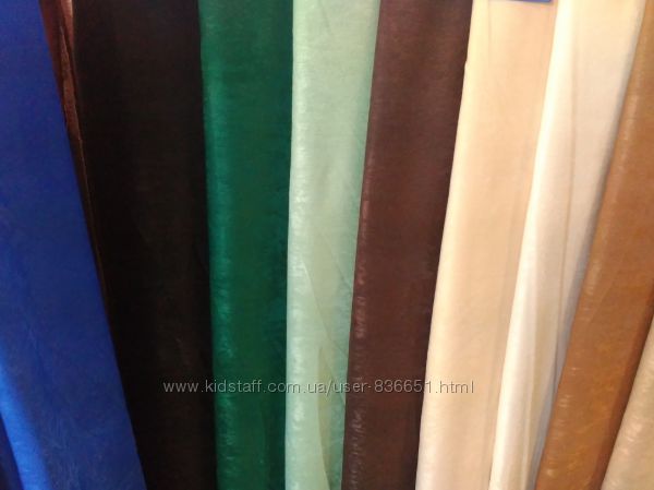 Ткань для штор с переливом СОФТ  мраморный, пошив и дизайн