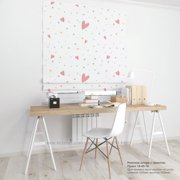 Римские шторы дизайнерские принты, 30 вариантов