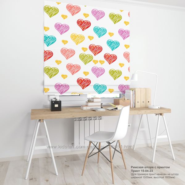 Римские шторы детские принты, 54 варианта