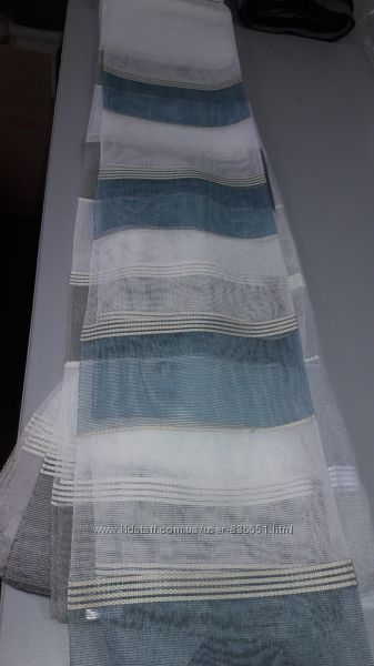 Тюль льон полоска горизонтальная, 320 грн