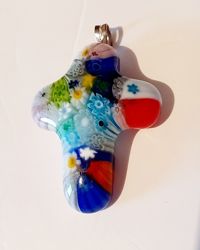 Крестики из муранского стекла